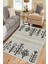 Vintage Otantik Halı Kaymaz Taban Kilim Yıkanabilir Yolluk Dot Tabanlı Salon Halısı 4212C 1