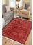 Eskitme Çiçek Desenli Halı Kaymaz Taban Kilim Yıkanabilir Yolluk Dot Tabanlı Salon Halısı 4162A 1