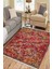 Mürdüm Renkli Otantik Halı Kaymaz Taban Kilim Yıkanabilir Yolluk Dot Tabanlı Salon Halısı 4208A 1