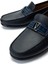Valentıno Erkek Hakiki Deri Mavi Loafer Ayakkabı 667 2088 Erk Ayk Y23 Dark Blue 4