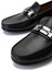 Valentıno Erkek Hakiki Deri Siyah Loafer Ayakkabı 667 2084 Erk Ayk Y23 Black 4