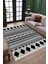 Geometrik Figürlü Halı Kaymaz Taban Kilim Yıkanabilir Yolluk Dot Tabanlı Salon Halısı 4120A 2