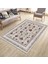 Vintage Çiçekli Desen Kaymaz Taban Kilim Yıkanabilir Yolluk Dot Tabanlı Salon Halısı 4170A 3