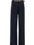 Kemerli Palazzo Tencel Pantolon 25Y2810 Lacivert 1
