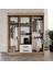 Ildır Cocuk Odası Takımı Tamamı Mdf Flora ve Beyaz 2