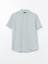 Yeni Sezon Regular Fit Keten Karisimli Erkek Gomlek - S60089Z8 5
