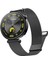 Watch Gt5 Pro 42MM / Gt5 41MM / Gt4 41MM Uyumlu 18MM Yüksek Kalite Manyetik Hasır Paslanmaz Çelik Metal Kordon 1