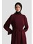 Piliseli Elbise 25YD4235 Bordo 1