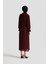 Piliseli Elbise 25YD4235 Bordo 5
