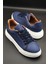 Erkek Lacivert Sneaker Ayakkabı | Hafif Taban, Şehir Stili, Günlük Rahat Kullanım 2