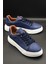 Erkek Lacivert Sneaker Ayakkabı | Hafif Taban, Şehir Stili, Günlük Rahat Kullanım 4