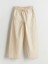 Lcw Kids Bej Beli Lastikli Kız Çocuk Pantolon 2