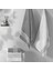 Yeni Sezon Pure Cotton Pamuk Hamam Seti Rope ( Beyaz - Antrasit ) 1