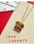 “aşk Mektubu Kolye – Altın Kaplama Hediye | Love Letters Takı 1