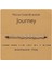 “journey” Yazılı Mors Alfabesi Bileklik – Hayat Yolculuğuna Ilham Veren Tasarım 1