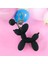 Balon Model Siyah Köpek Anahtarlık 3
