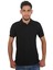 Erkek Polo Yaka Penye %100 Pamuklu Düğmeli T-Shirt 1