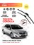 Toyota Corolla (2007 - 2017) Muz Tipi Silecek Seti 1
