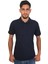 Erkek Polo Yaka Penye %100 Pamuklu Düğmeli T-Shirt 1