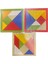 Renkli Eğitici Ahşap Tangram Geometrik Bloklar ’ Görsel Algısal Motor Gelişim 1