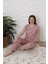 Bayan Kısa Kol Pijama Takım 4
