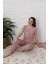 Bayan Kısa Kol Pijama Takım 5