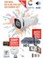 1 Kameralı Sesli Güvenlik Kamera Seti - Gece Renkli, 5mp Sony Seculens, 1080P Full Hd Ahd, 4 Warm Led, 5mp Dvr + Wifi Adaptörü 1