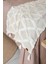 Jakarlı Yatak Runner Set Bella Ekru 3