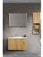 Verona Ahşap Desenli Banyo Dolabı Takımı 80 cm 1