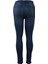 Kadın Yüksek Bel Dar Paça Skinny Fit Likralı Mavi Jean Pantolon 6