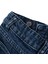 Kız Çocuk Kalp Desenli Kot Pantolon 13232570 5