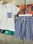 Erkek Çocuk Çizgili Cep Detaylı Pamuklu Basic Tshirt 3