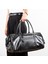 Ns Çok Cepli Siyah Spor ve Seyahat Çantası – Fitness Için Askılı Çanta- M BOY-61X38X31 cm 4