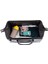 Ns Çok Cepli Siyah Spor ve Seyahat Çantası – Fitness Için Askılı Çanta- M BOY-61X38X31 cm 5