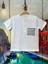 Erkek Çocuk Çizgili Cep Detaylı Pamuklu Basic Tshirt 1