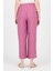 Gül Pamuklu Bel Lastikli Bol Paça Pantolon 4657 5