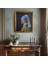 Johannes Vermeer (Inci Küpeli Kız 1665) Çerçeveli Klasik Vintage Duvar Tablo 1