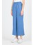 Indigo Pamuklu Bel Lastikli Bol Paça Pantolon 4657 3
