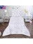 Frozen Snow Flower Lisanslı Karakter BASKILI%100 Pamuk Yatak Örtüsü Seti, Çok Renkli, Tek Kişilik (Yatak Örtüsü: 180X240 Cm/yastık Kılıfı: 50X70 Cm) 1