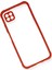 Huawei P40 Lite Kılıf Miami Şeffaf Silikon - Kırmızı - EYESO6517-1633 3