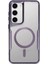 Samsung Galaxy S23 Kılıf Boyi Magsafe Silikon Kapak - Derin Mor - EYESO3742-9850 1