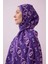 Baklava Noor Floş Viskon Şal Mor - Purple 242 3014 080 3