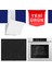 & Hoover Vitroseramik Elektrikli Ankastre Set ( QBL62CB + MS261 + HDG6C1GWTK ) 1