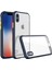 iPhone Xs Max Kılıf Miami Şeffaf Silikon - Lacivert - EYESO8907-6509 1