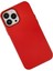 iPhone 13 Pro Max Kılıf Asya Deri Silikon - Kırmızı - EYESO9366-6550 3
