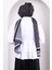 Ekru Ön Bağlamalı Katlı Kimono 4