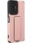 Xiaomi Redmi Note 10 Pro Kılıf Mega Standlı Silikon - Pudra - EYESO2326-6757 2
