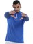 Strike Dri-Fit Çeyrek Fermuar Erkek Mavi Uzun Kollu T-Shirt 3