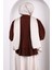 Bordo Ön Bağlamalı Katlı Kimono 4