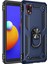 Samsung Galaxy A01 Core Kılıf Sofya Yüzüklü Silikon Kapak - Lacivert - EYESO6003-1039 1